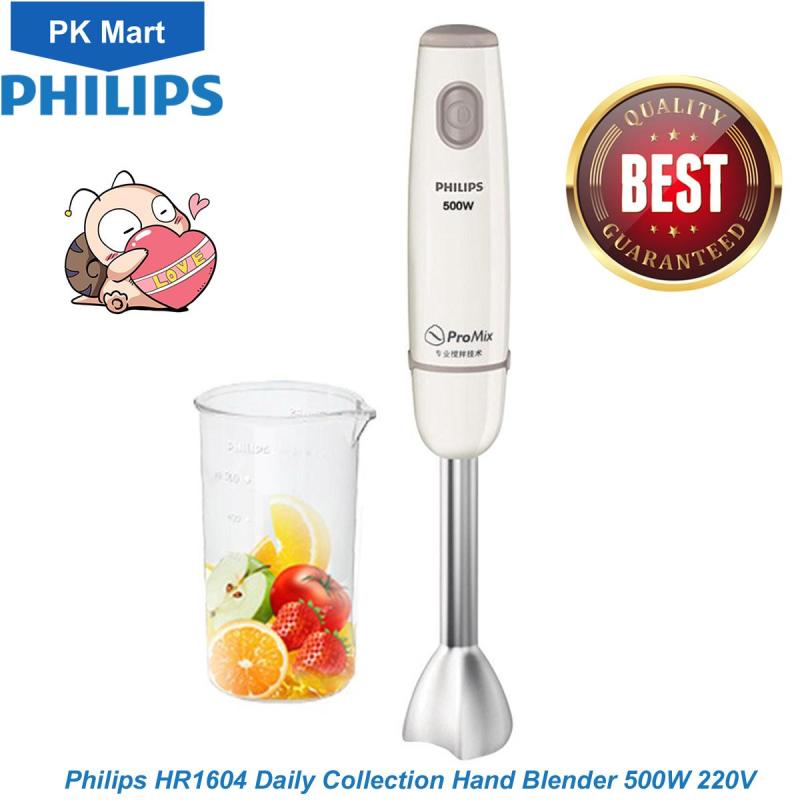 Giá bán Máy xay cầm tay Philips HR1604 (Trắng) - Hàng chính hãng