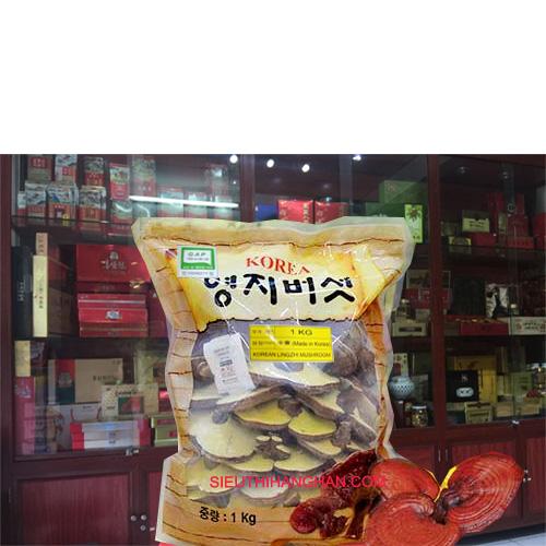 Nấm linh chi Thiên nhiên Hàn Quốc 1 Kg- Phòng chống ung thư, điều hòa huyết áp, mỡ máu tốt hiện nay