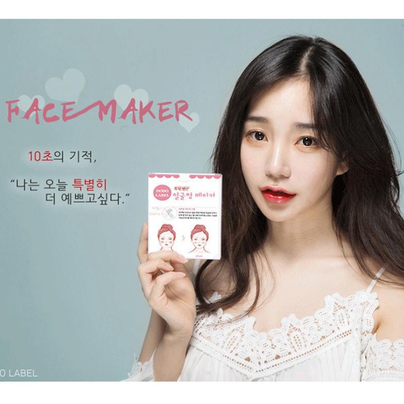 Hộp 40 miếng Vline DoDo Label thon gọn khuôn mặt Hàn Quốc
