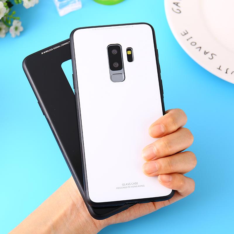 Ốp lưng kính cho samsung galaxy a6 plus 2018
