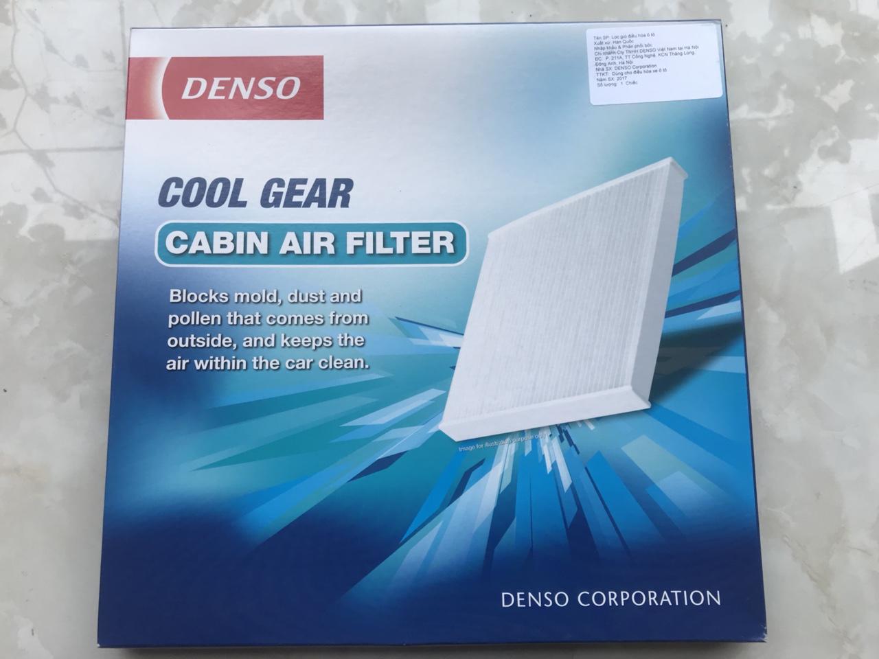 Lọc gió điều hòa Denso 2340 cho Tucson, Carens, Cerato, Rio, Sorento, Sportage, Genesis Couple, IX35