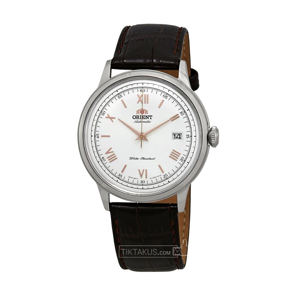 Đồng hồ nam dây da orient bambino 2nd gen version 2 fac00008w0