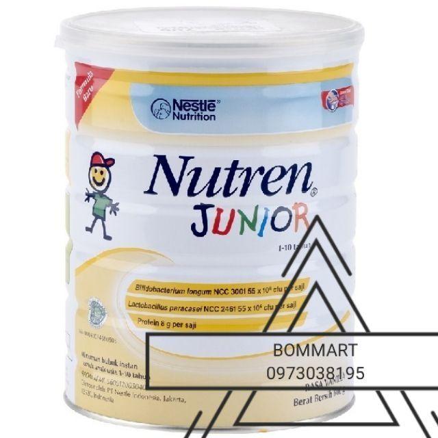 Sữa béo tăng cân nutren junior hộp 800g