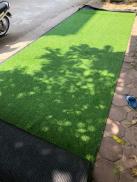 1 mét vuông thảm cỏ nhân tạo độ cao 2cm.