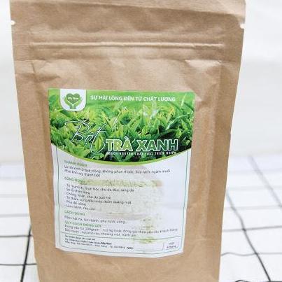 Bột trà xanh tươi sạch nguyên chất mẹ ken-loại 100gr
