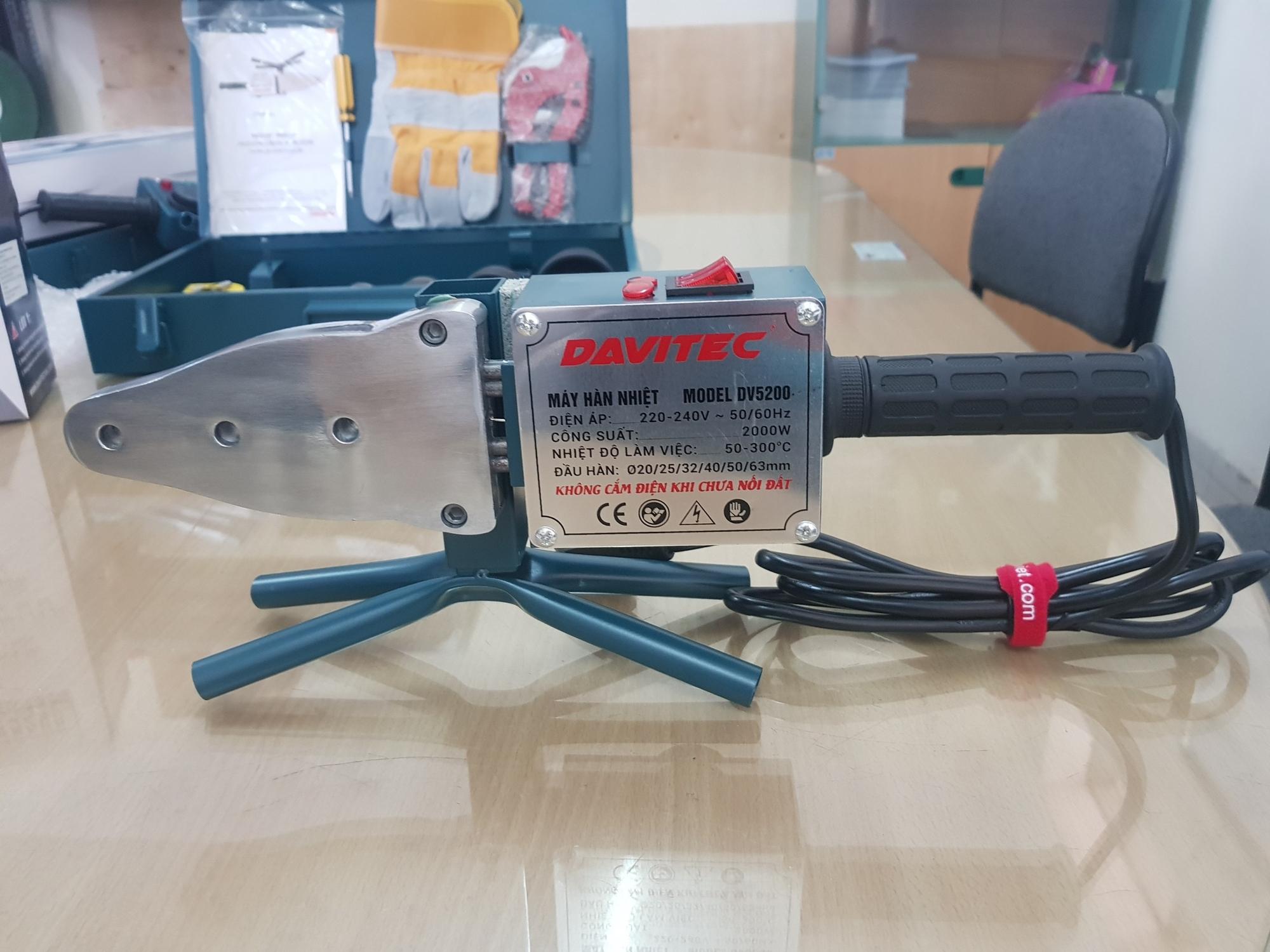 Máy hàn ống nước 2000w davitec dv5200