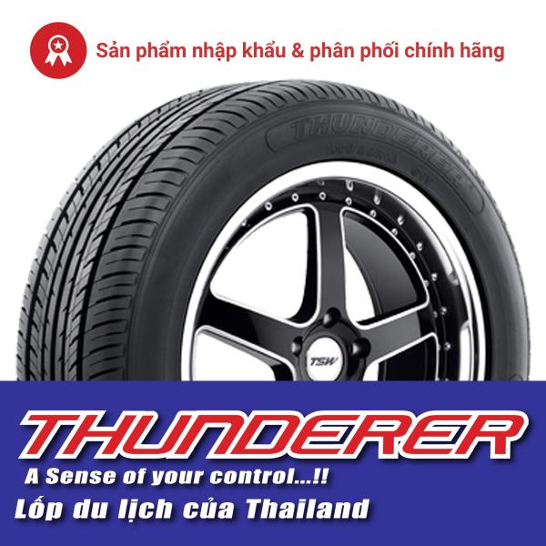 Thay cặp lốp (vỏ) xe ôtô 205/65R15 94H R301 Thunderer cho xe Toyota Camry, Innova - Combo 02 lốp (vỏ)
