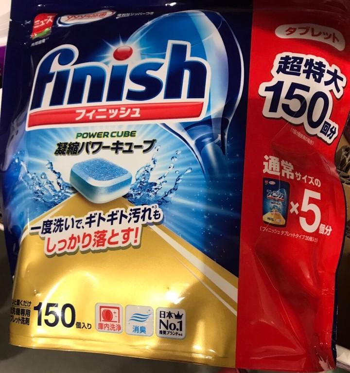 Viên rửa bát finish 150 viên