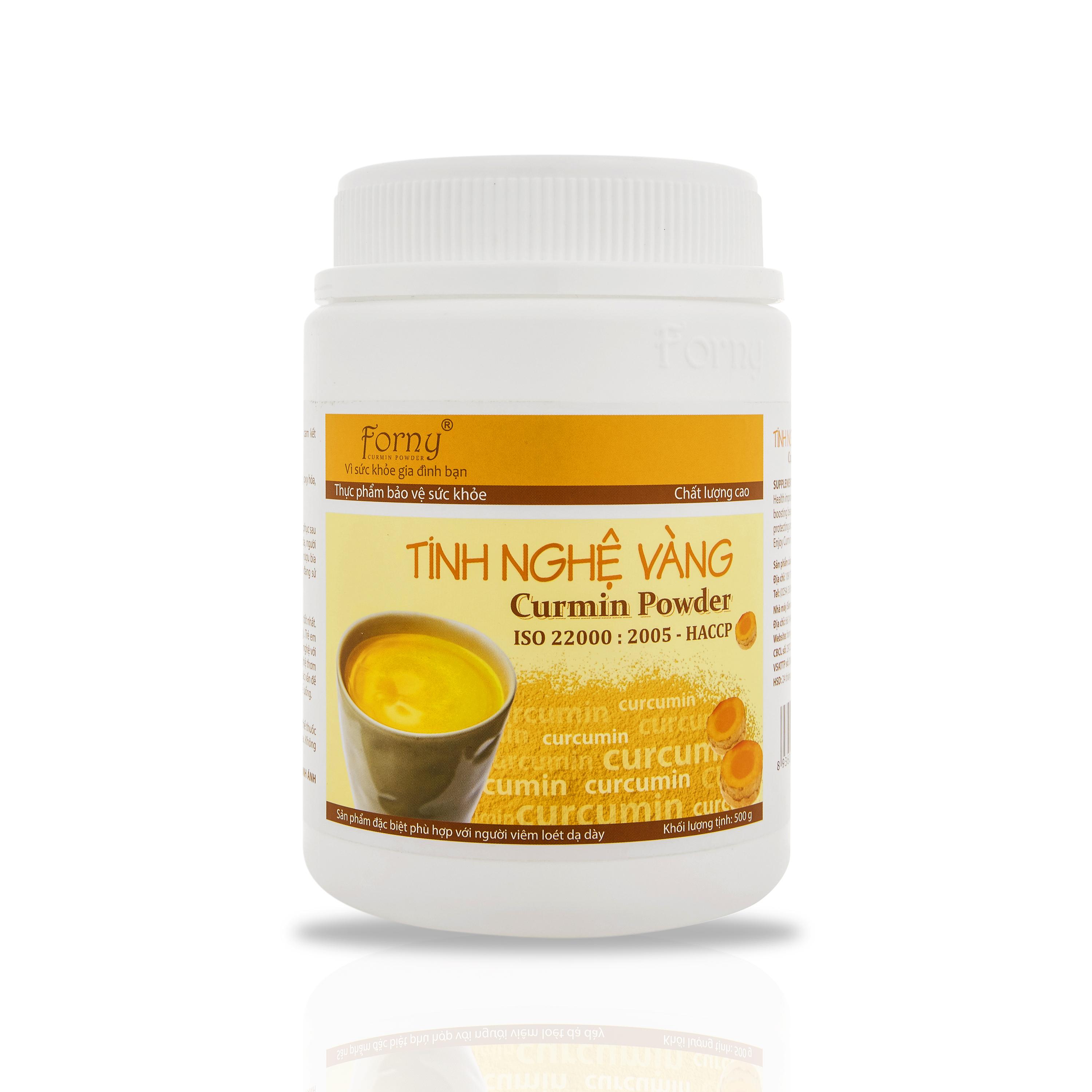 Tinh nghệ vàng Forny 500g (Tinh bột nghệ nguyên chất