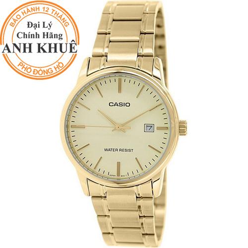 Đồng hồ nam dây kim loại Casio Anh Khuê MTP-V002G-9AUDF