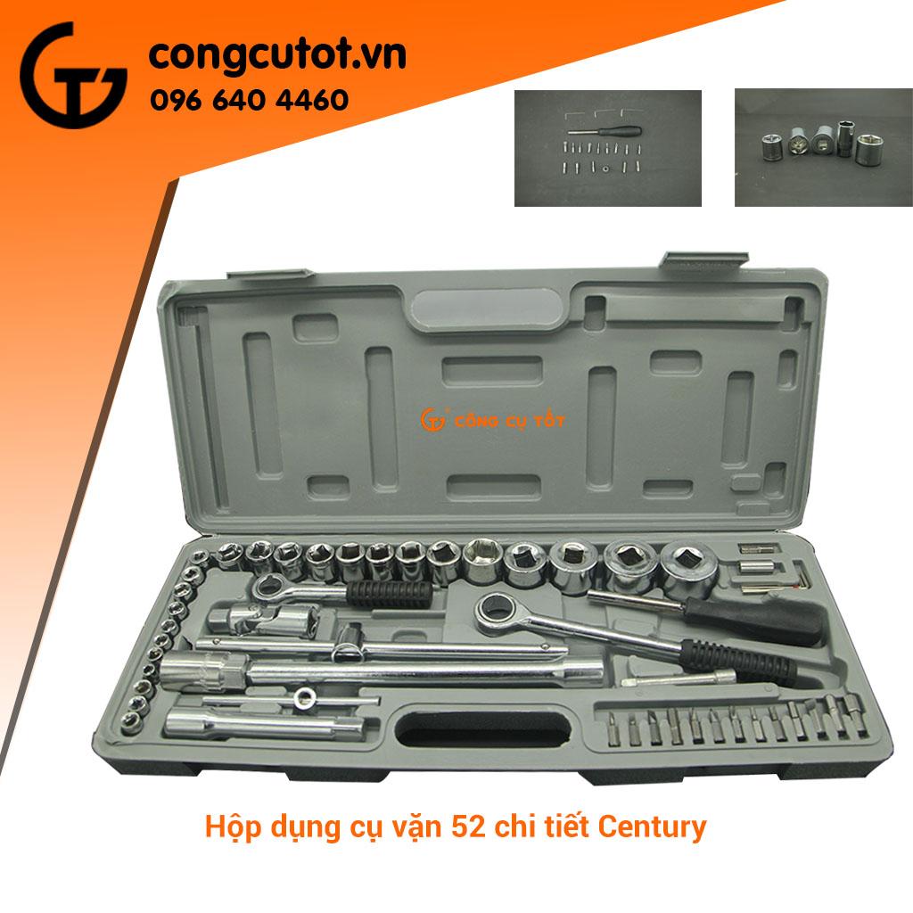 Bộ dụng cụ sửa chữa 52 chi tiết CENTURY XL-203A 1/4 inch và 1/8 inch dùng để vặn ốc và vặt vít các loại siêu linh hoạt và tiện lợi