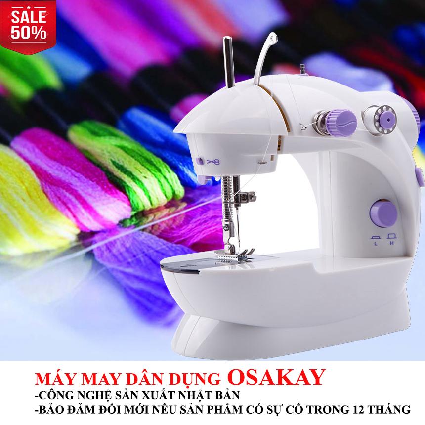 may khau bang tay, máy may mini -Z165, thiết bị thiết yếu của những người phụ nữ trong gia đình, công nghệ Nhật Bản, bảo hành 12 tháng đổi mới nếu có lỗi seri 357