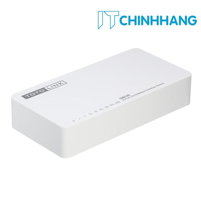 Bảng giá Switch ToToLink S808 / 8-Port 10/100Mbps - HÃNG PHÂN PHÔI CHÍNH THỨC Phong Vũ