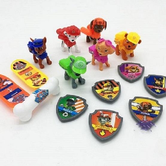 (GIẢM CỰC MẠNH) Bộ đồ chơi mô phỏng những chú chó cứu hộ, rocky, zuma, chase, marshal.. siêu đẹp phù hợp cho cả bé trai và gái trên 2 tuổi, chất liệu nhựa sáng bóng siêu đẹp, thiết kế chắc chắn, có độ bền cao