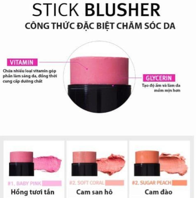 Kem má hồng Stick Blusher Skinaz Hàn Quốc nhập khẩu