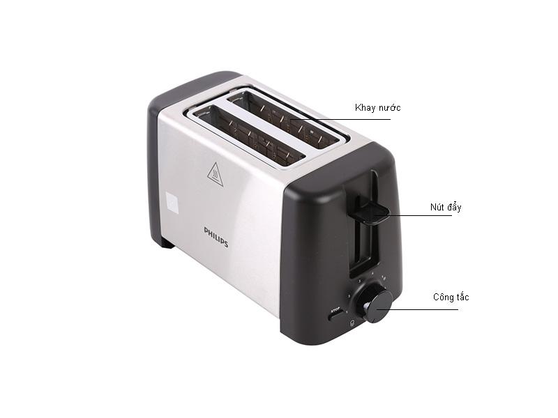 Máy nướng bánh mỳ Philips HD4825 - Hàng nhập khẩu