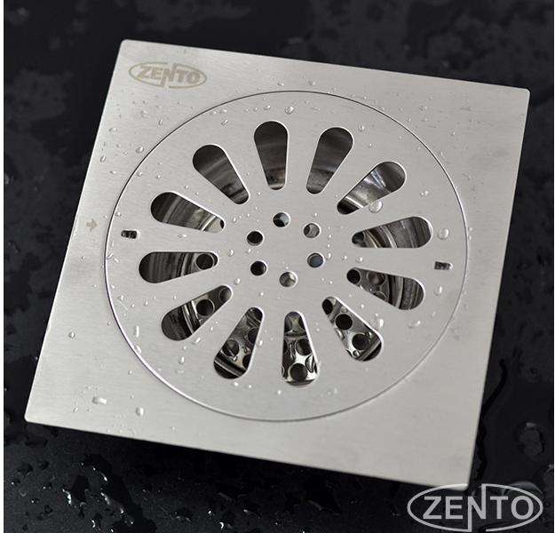 Phễu thoát sàn chống mùi hôi inox Zento TS152-L