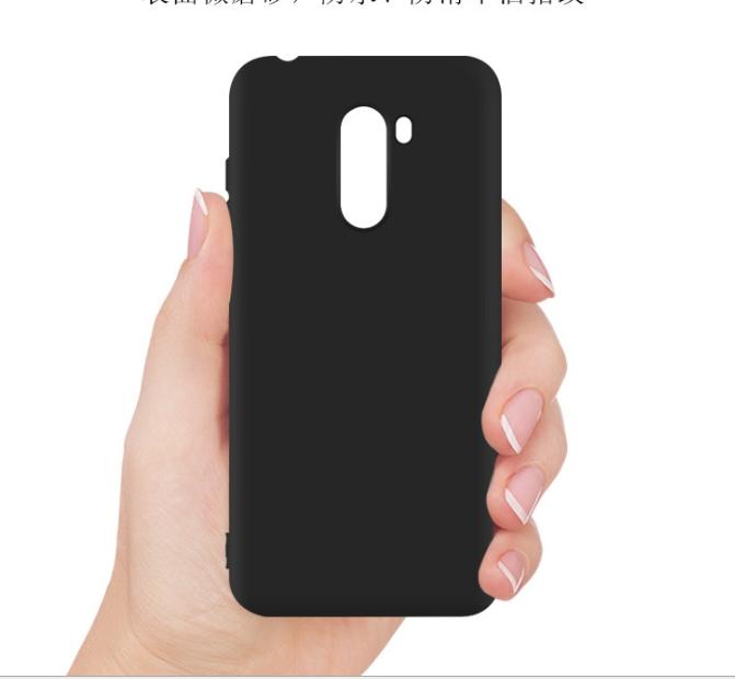 Ốp lưng dẻo Silicon TPU đen cao cấp Xiaomi pocophone f1 / xiaomi poco f1