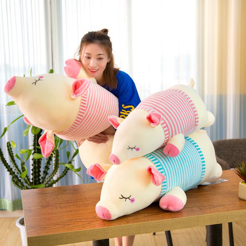 Gấu bông heo dài xinh xắn size 65cm