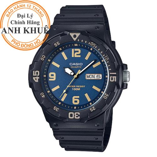 Đồng hồ nam dây nhựa casio anh khuê mrw-200h-2b3vdf
