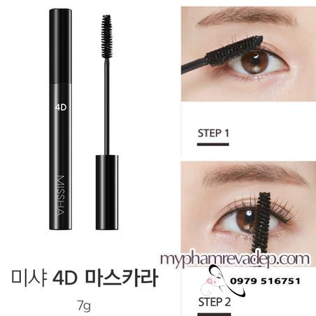 Mascara Missha Hàn Quốc chính hãng mẫu 2018