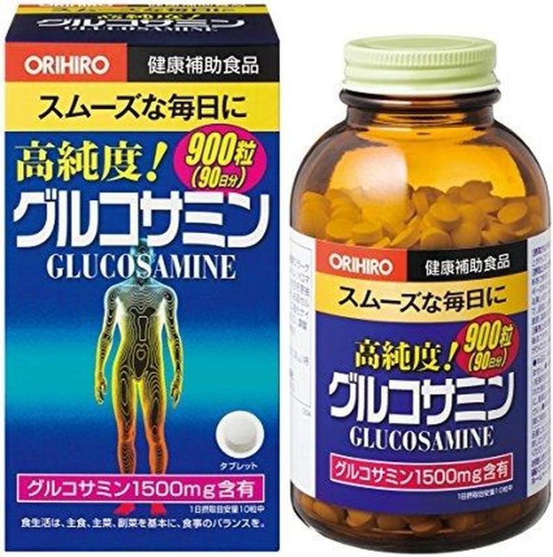 Viên Uống Glucosamine Orihiro 1500mg, 900 viên của Nhật Bản cao cấp