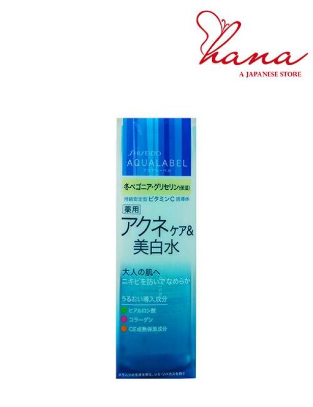 Nước hoa hồng Shiseido  Aqualabel 200ml -  dành cho da mụn cao cấp