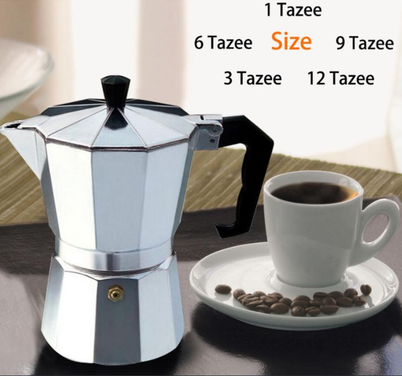 Ấm pha cà phê moka express cappuccino Aluminum Nhôm cao cấp