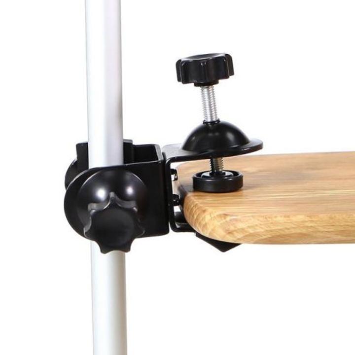 Kẹp nhôm đôi chữ U gắn tay boom arm chân đèn dùng cho chụp ảnh quay phim studio