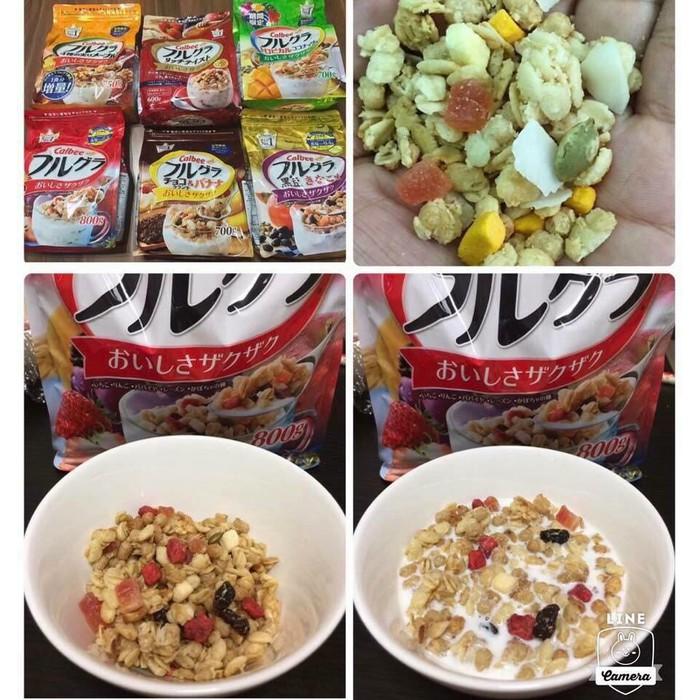 Ngũ cốc calbee nhật 800g