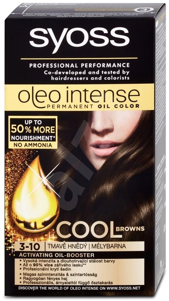 Thuốc nhuộm tóc ( nâu tối ) nhập khẩu SYOSS Oleo Intense 3-10 Dark Brown 50 ml