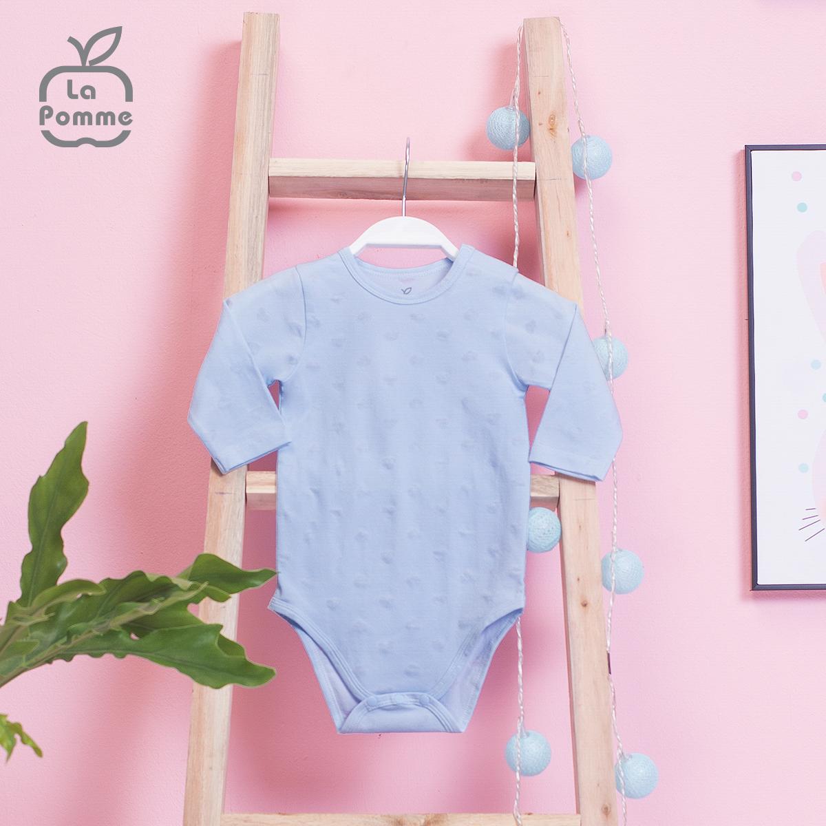 BL002 Body dài tay cài vai hình tim Vàng