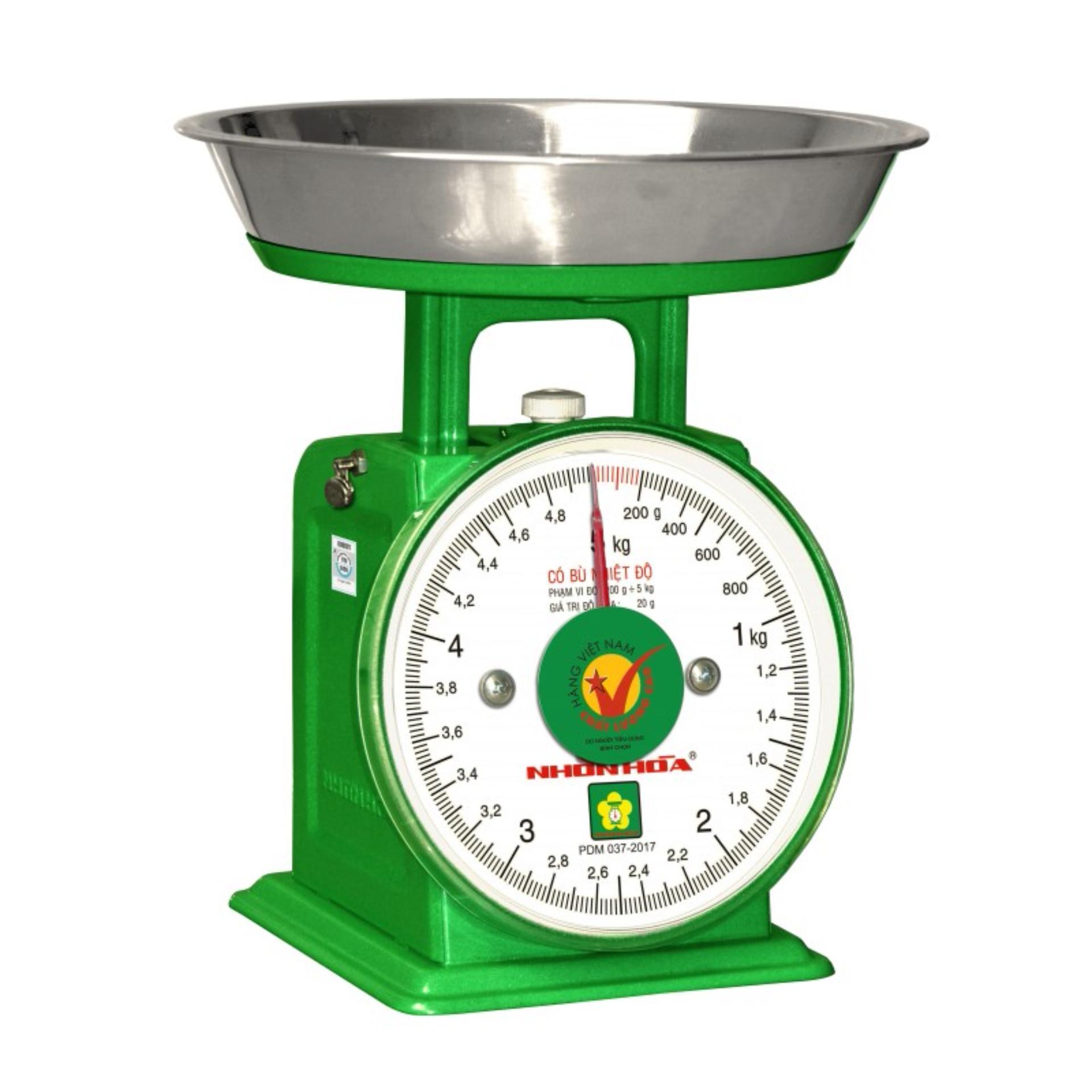 Cân đồng hồ nhơn hòa 5 kg