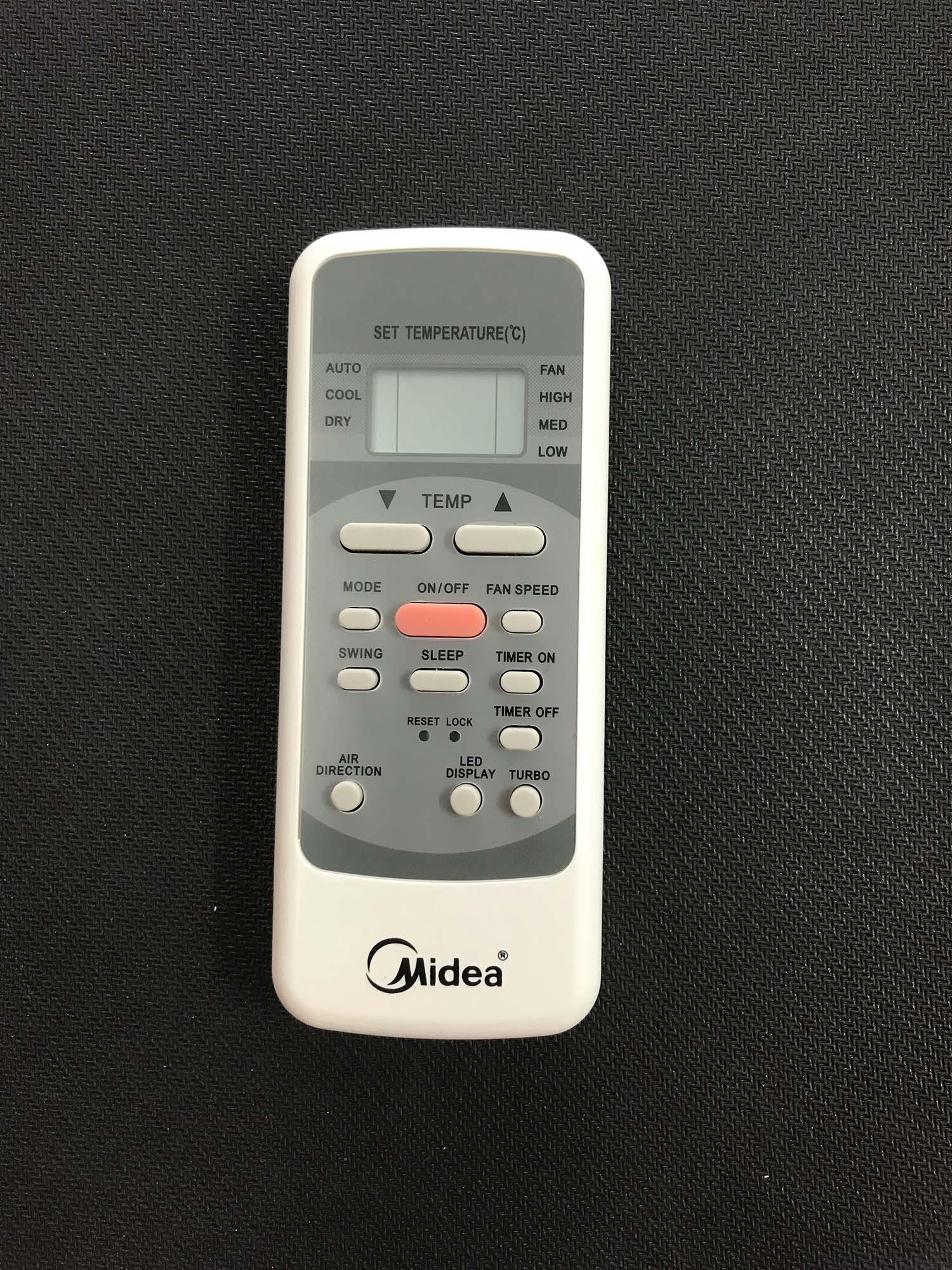 Điều khiển điều hòa Midea 1chiều  xịn (trắng)
