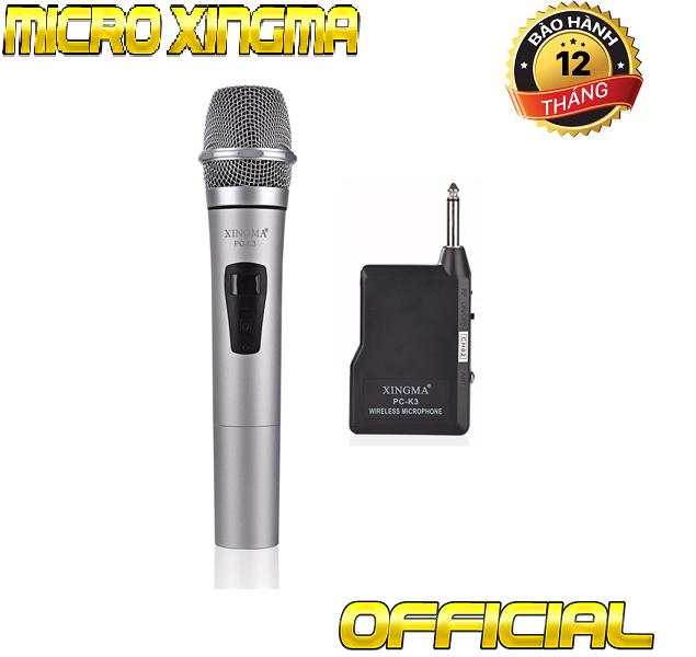 Micro karaoke không dây cho âm li loa kẹo kéo nhập khẩu hiệu xingma pf128