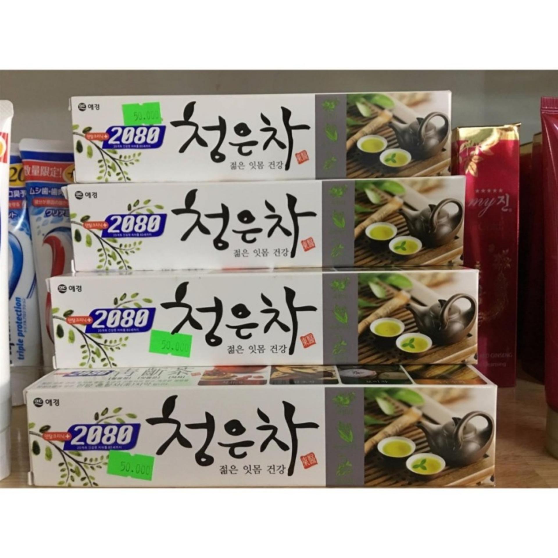 Kem đánh răng 2080 Younger Gum Health chống hôi miệng Hàn Quốc 160g