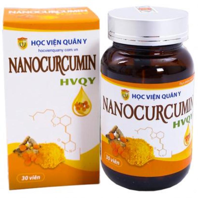 Viên nang dạ dày Nano Curcumin nghệ Học Viện Quân Y (hộp 30 viên)