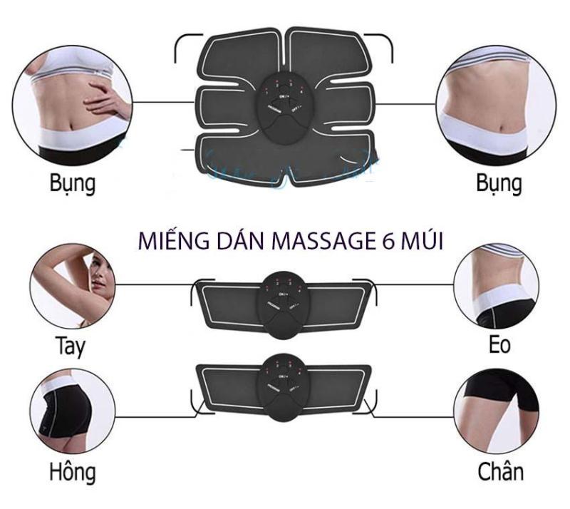 Bảng giá Gia may matxa, Mát xa giảm béo bụng, Miếng dán massage bụng 6 múi, Hàng nhập khẩu, Bảo hành 1 đổi 1, Mẫu457