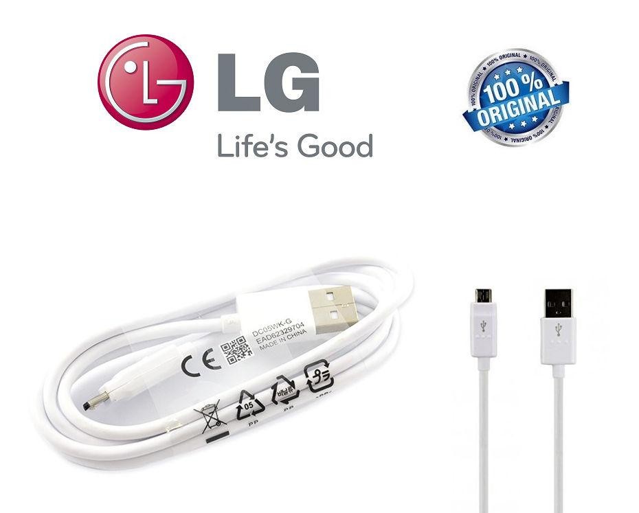 Cable USB pour chargeur LG EAD62329704