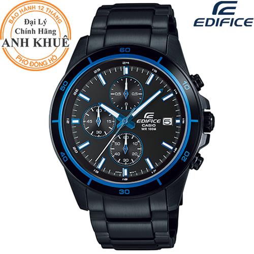 Đồng hồ nam dây kim loại edifice chính hãng casio anh khuê efr-526bk-1a2vudf