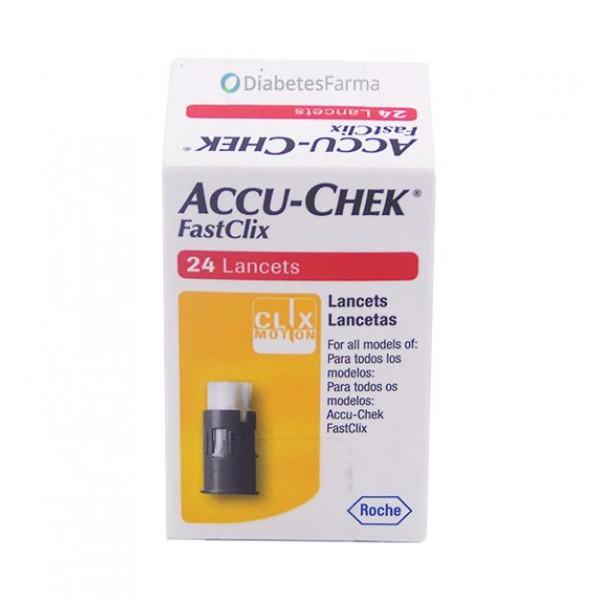 [HCM]Kim Lấy Máu Accu-chek FastClix - 24 Lancets
