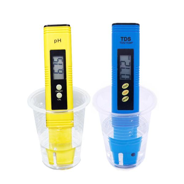 Digital PH Meter Automatic calibration 0.01 and TDS Tester Titanium probe water quality test Monitor Aquarium Pool - intl
