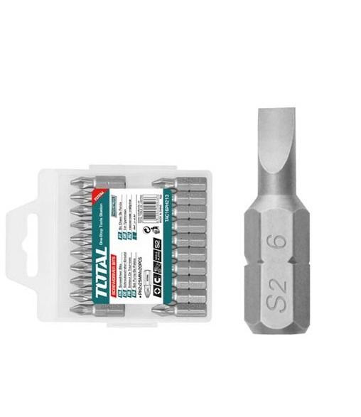 [HCM]Bộ 20 mũi vít dẹp Total TAC16SL413