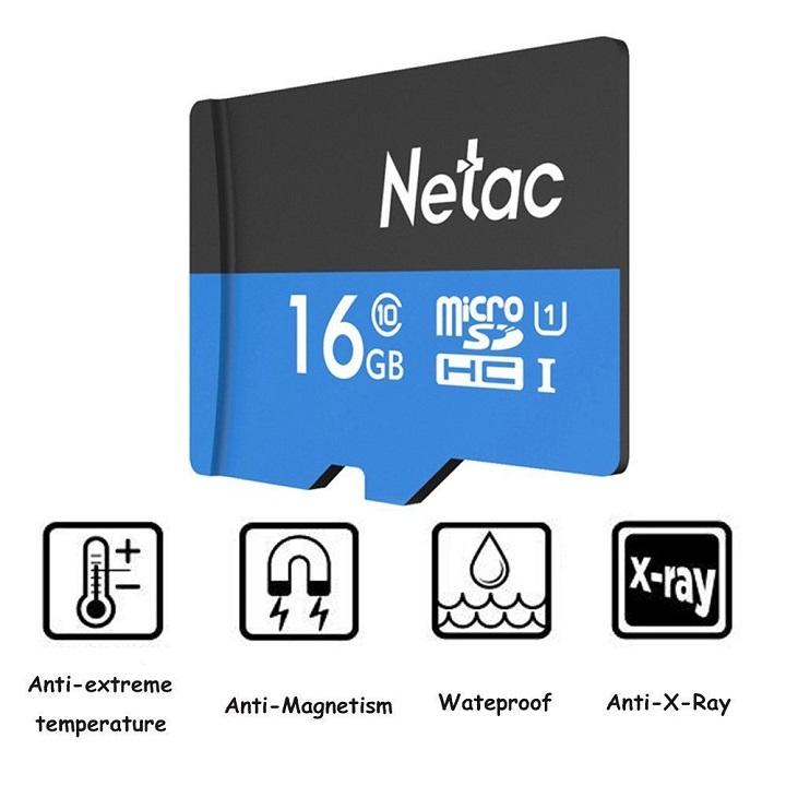 Thẻ nhớ netac 16G class 10 chuyên dùng cho camera
