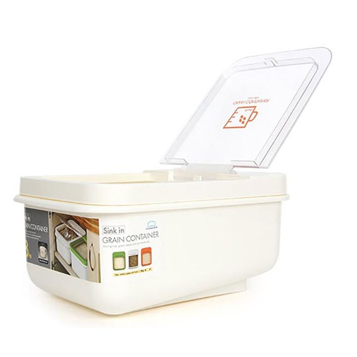 Thùng đựng gạo 8kg lock&lock grain container bằng nhựa pp hpl530