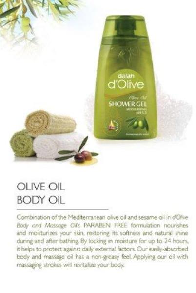 Gel tắm Dalan D’Olive oil Shower Gel Moisturizing cao cấp