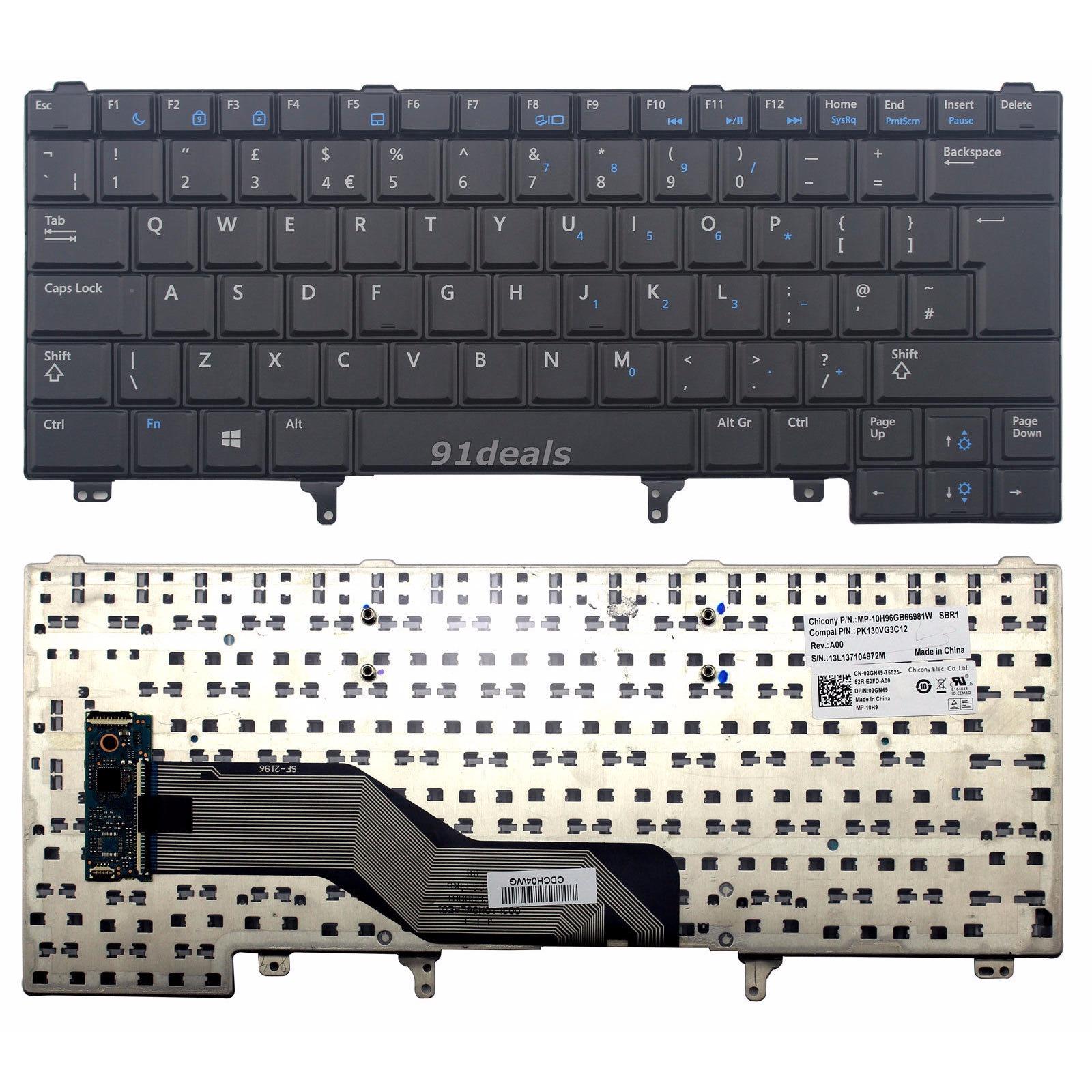 Bàn phím laptop dell latitude e6230 e6320 e6330 e6420 e6430 e6440 e5430