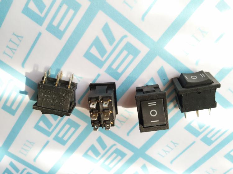 Công tắc bập bênh 3 chế độ 6a 250v kcd1-203