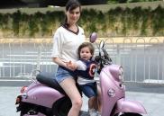 Đai xe máy Musiji an toàn cho trẻ