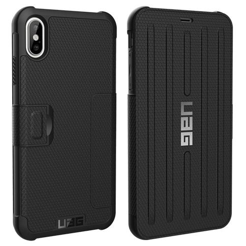 Bao da iphone xs max uag metropolis series case - black